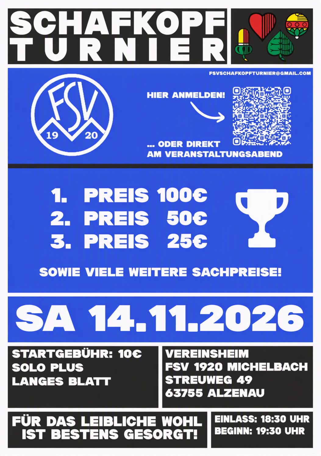 FSV Schafkopfturnier 2026